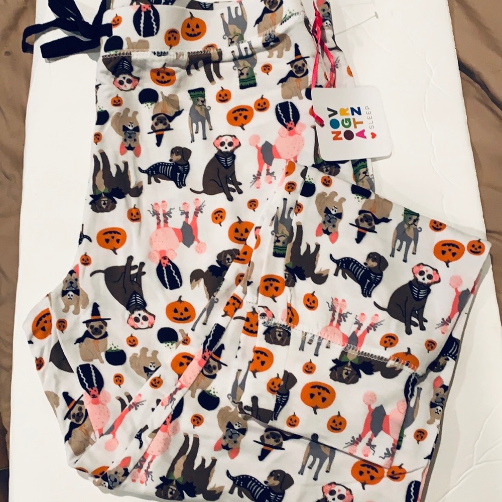 Halloween Dogs In Costume  Women’s Pajama Pants.